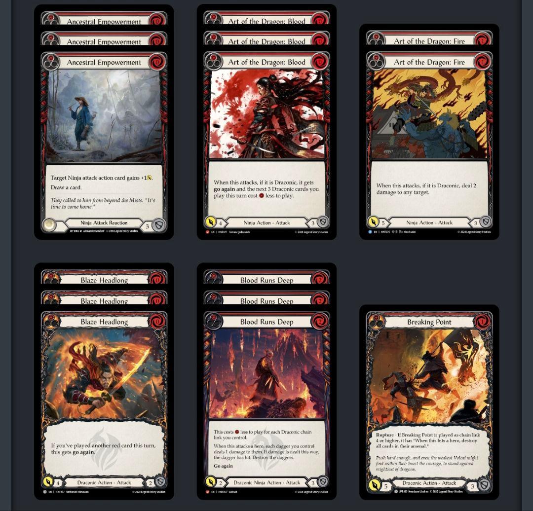 FaB CC シンドラ デッキ 60枚+装備類