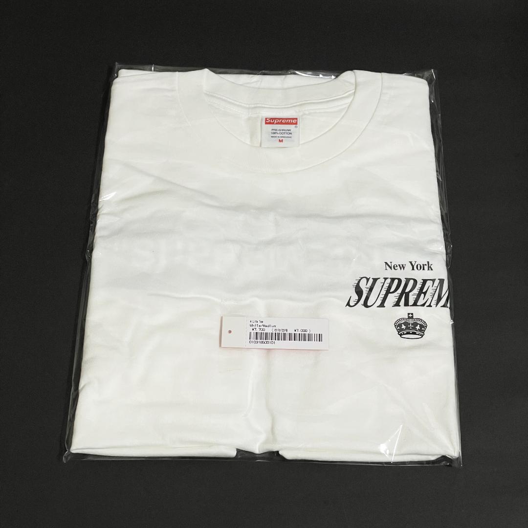 M Supreme 4 Life Tee White フォー ライフ ホワイト