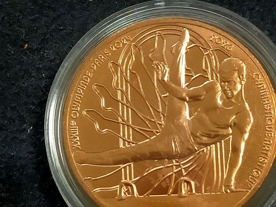 ☆仏⑤。「フランス・パリ2024オリンピック大会(体操競技)記念」。