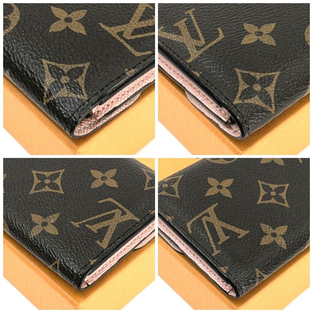 【美品】ルイヴィトン モノグラム ポルトモネ ロザリ ケース 財布