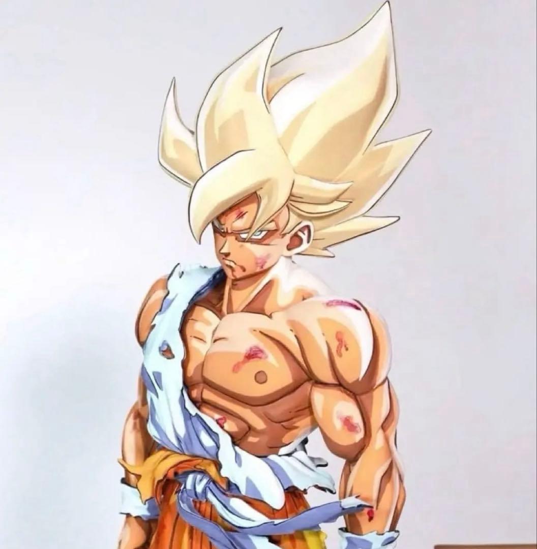 ドラゴンボールSMSPサイズ フィギュア 伝説の超サイヤ人 孫悟空