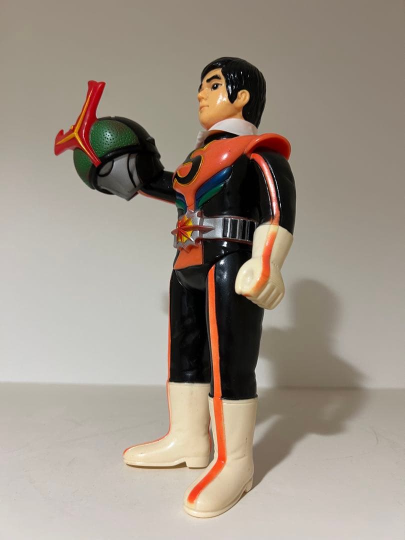 美品】　旧バンダイ　仮面ライダー　ストロンガー　当時物　面取れ　面とれ　メントレ