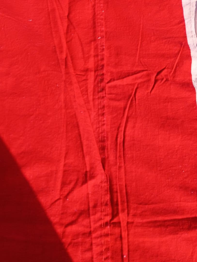 富士自転車 横断幕　リメイク　　　綿　旗　広告　宣伝　富士山