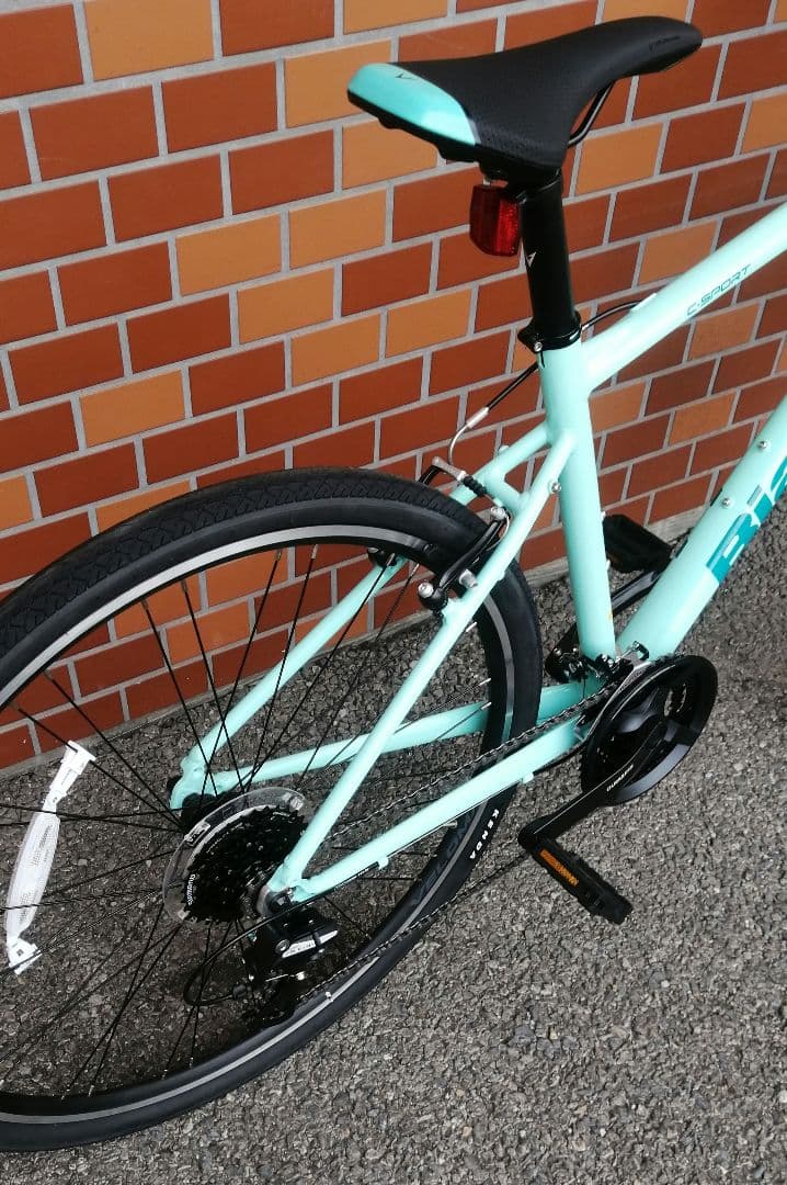 Bianchi c-sport 1　クロスバイク新品未使用室内・直接渡し＋ライト