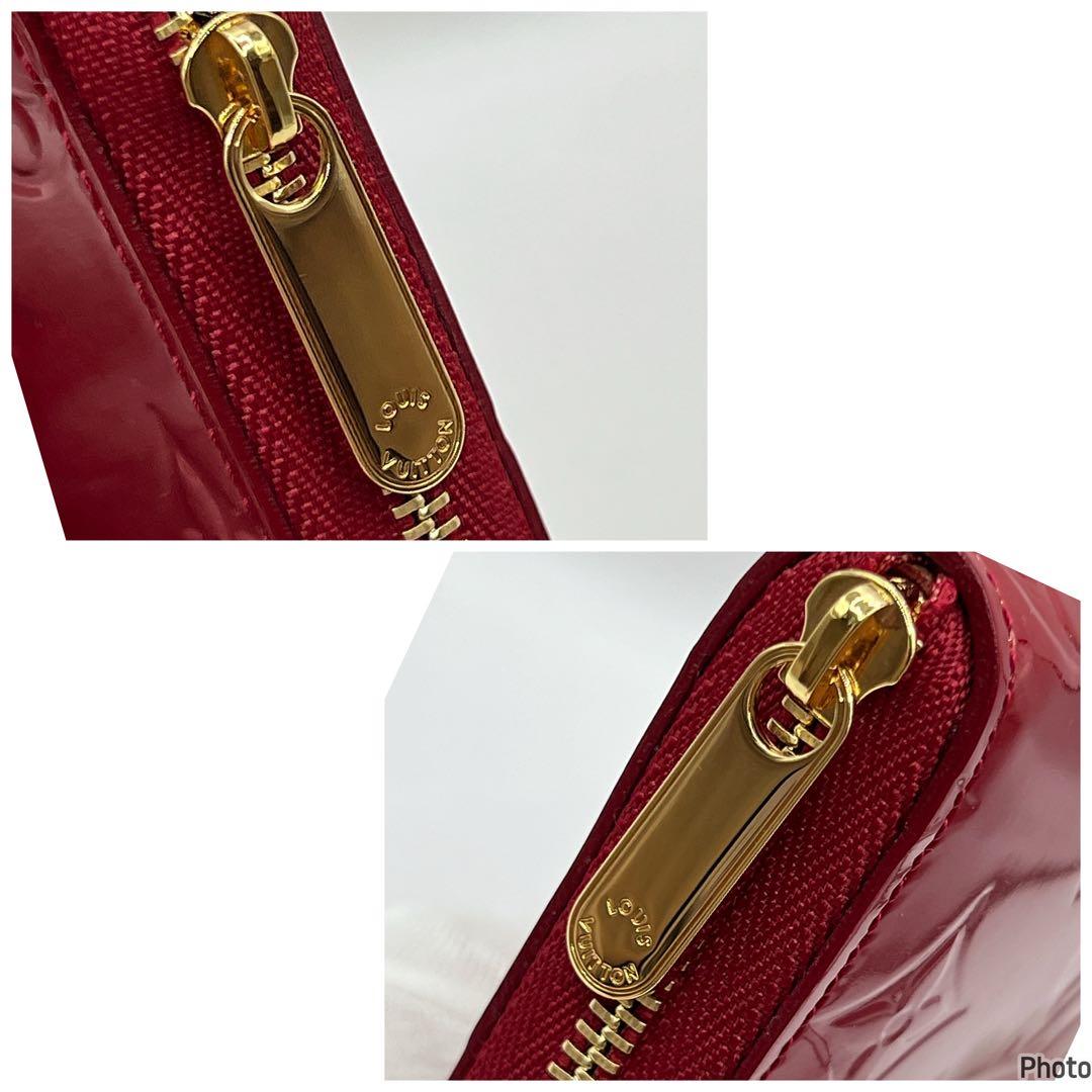 ルイヴィトン　ヴェルニ　パース　レッド　赤