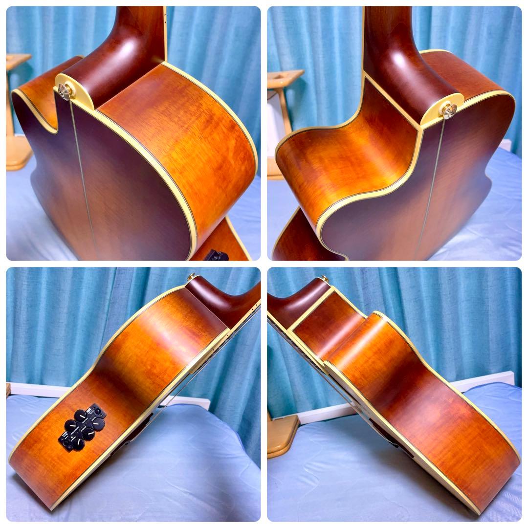 牛骨☆エレアコ】Ibanez☆アイバニーズ【弾き易く調整☆新品の弦