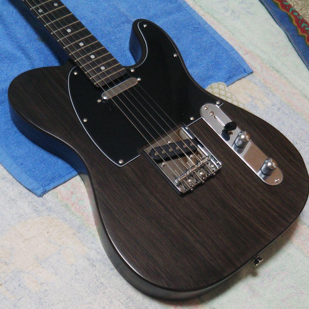 Bacchus BTE-TW オールローズ風 テレキャスター ジョージハリスン