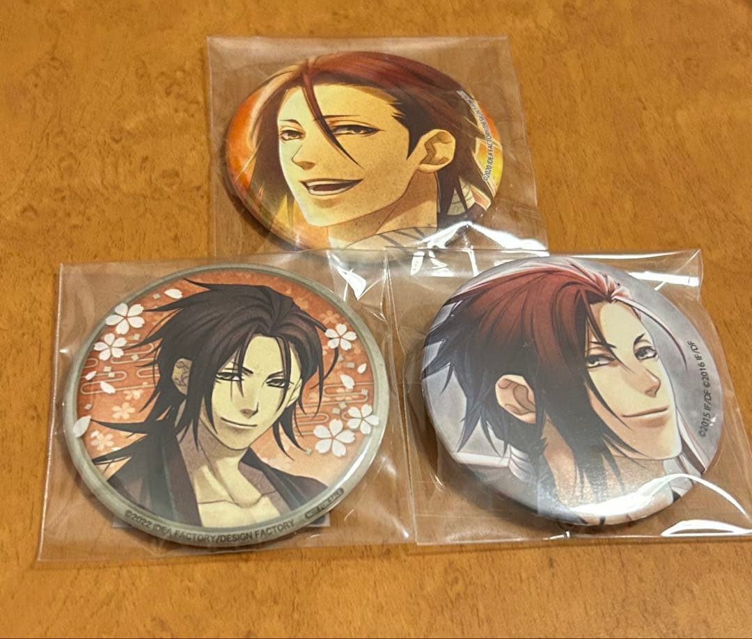 薄桜鬼 原田左之助 缶バッジ - メルカリ