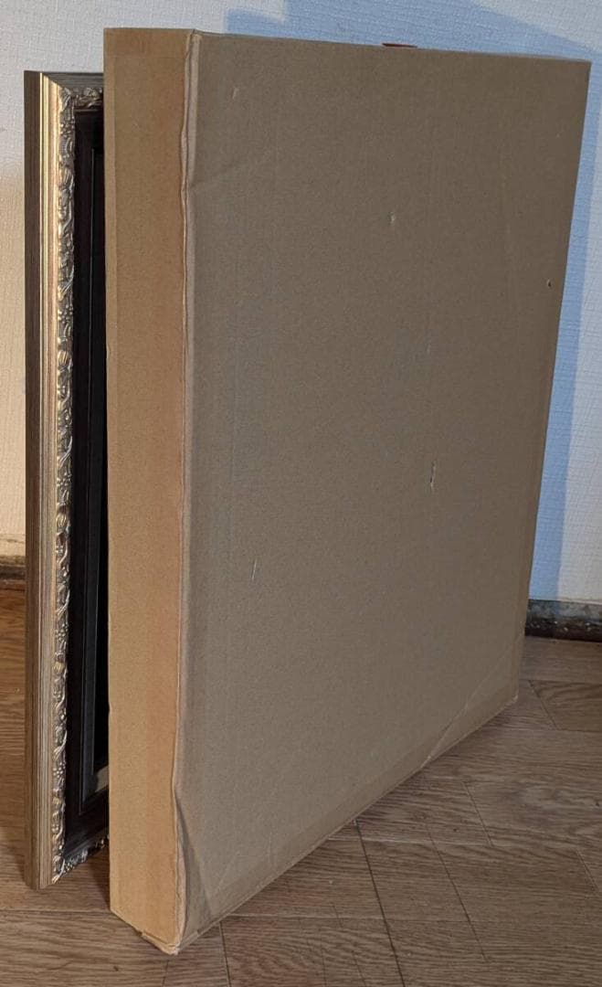 【真作】絵画　中島裕子　油彩6号　モーニングローズ　優雅なる視線　箱入　X74