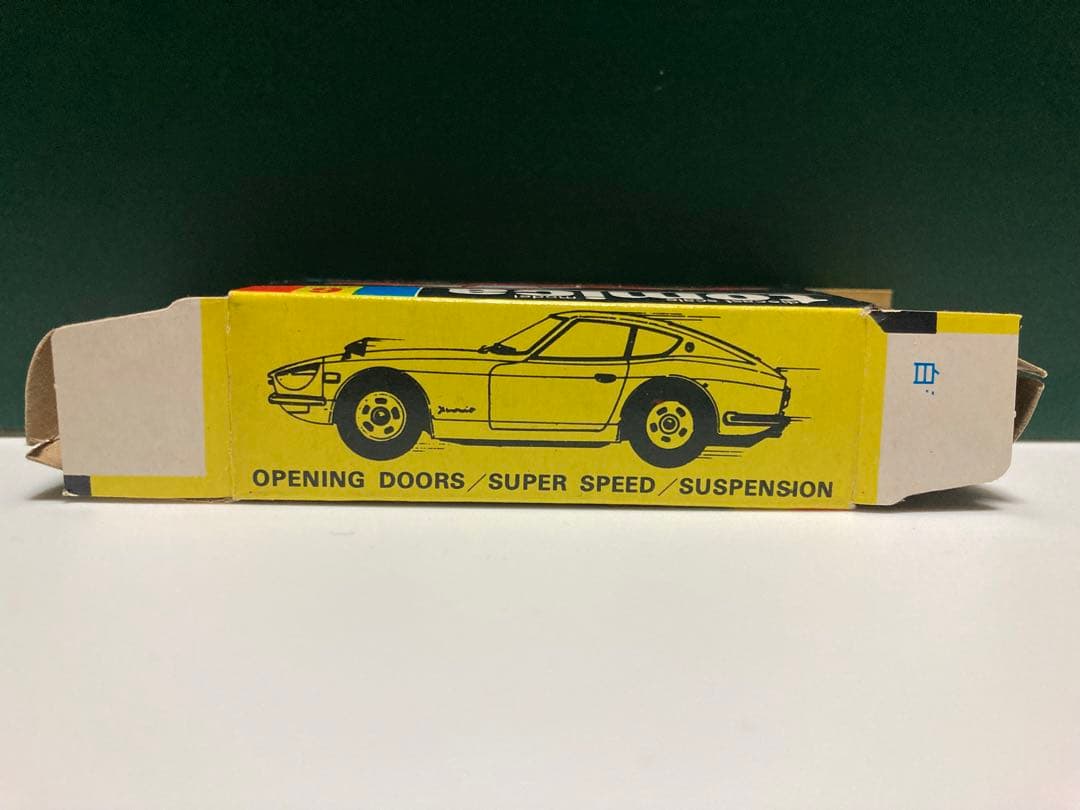 トミカ No.6 黒箱 日本製 ニッサン フェアレディZ432 赤 1Aホイール