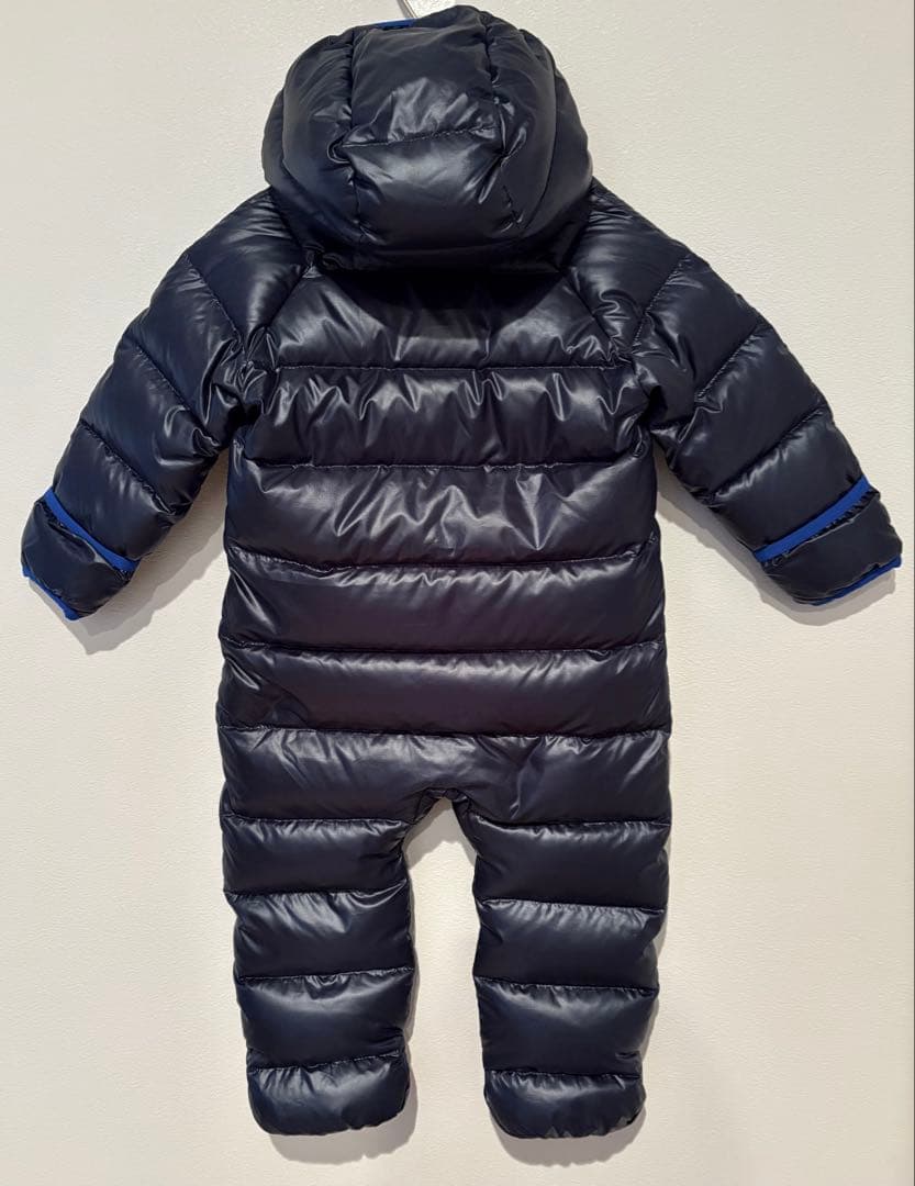 ▲美品 patagonia パタゴニア ベビー ダウン カバーオール ロンパース