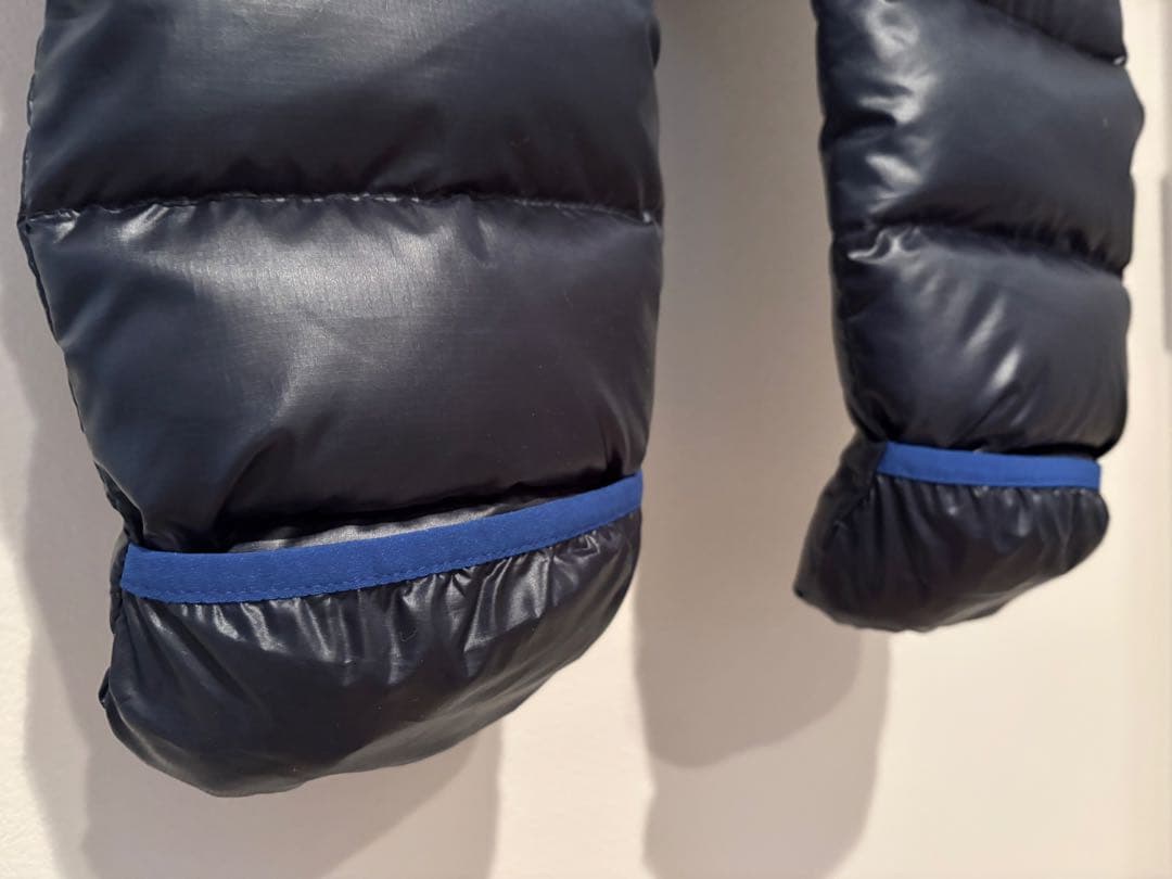 ▲美品 patagonia パタゴニア ベビー ダウン カバーオール ロンパース