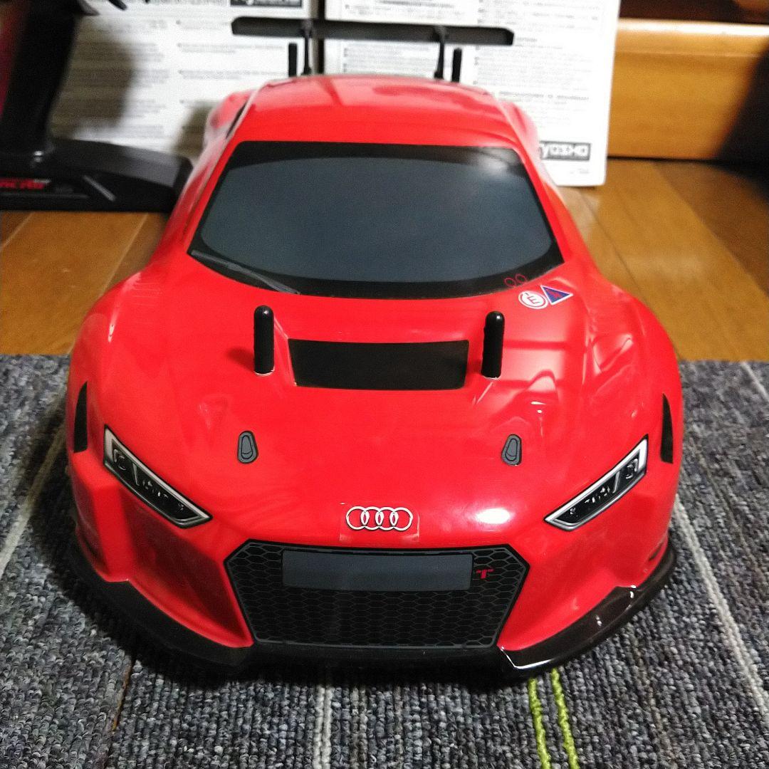 Kyosho Audi R8 レッド ラジコンカー エンジンカー fw-06