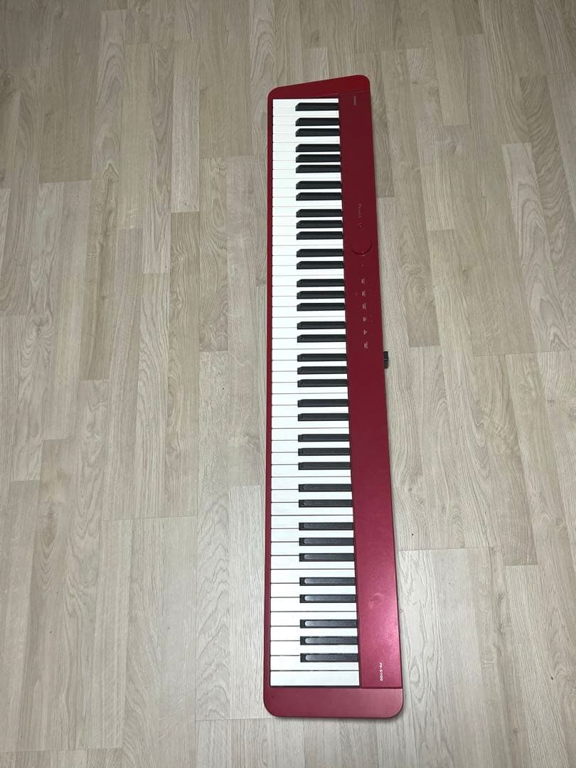 CASIO PX-S1100 電子ピアノ 赤 ブルートゥース 電源コード付き 楽天市場】カシオ 電子ピアノ PX-S1100 レッド CASIO 88鍵盤デジタル
