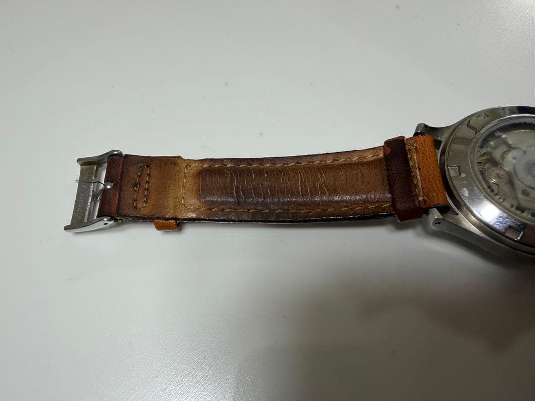 最終値下げ！ハミルトン　カーキ　9721B 自動巻腕時計　白文字盤