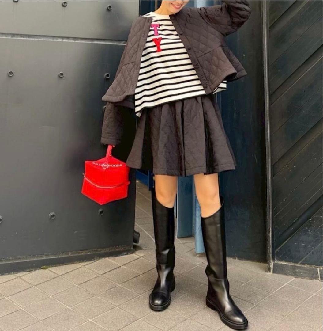 リンカブル　スターキルトキュロット(グレー )