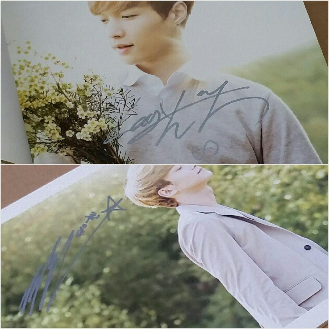 EXO ネイチャーリパブリック パンフレット 直筆サイン入り