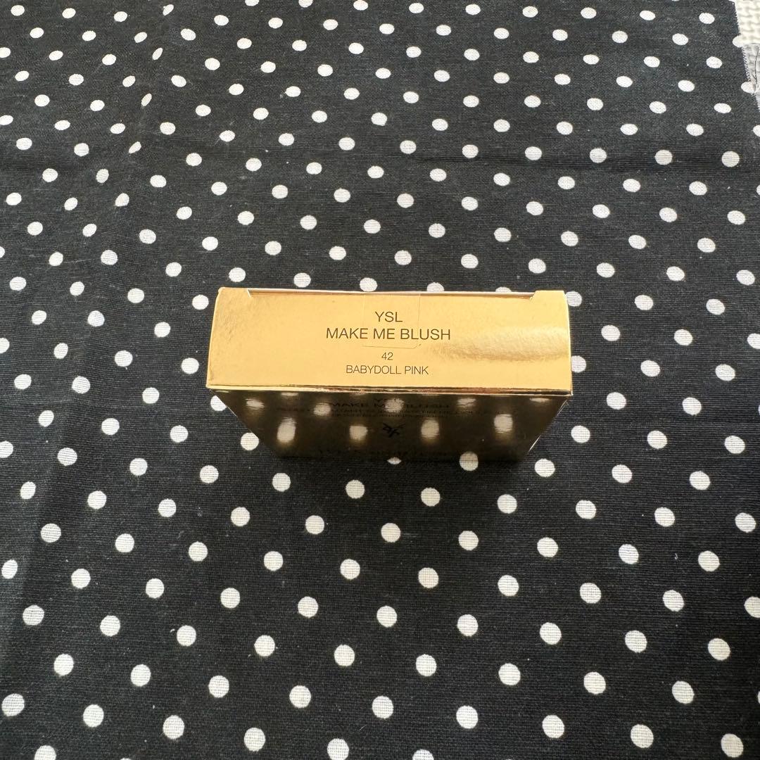 YSL メイクミーブラッシュパウダー 42ベビードールピンク
