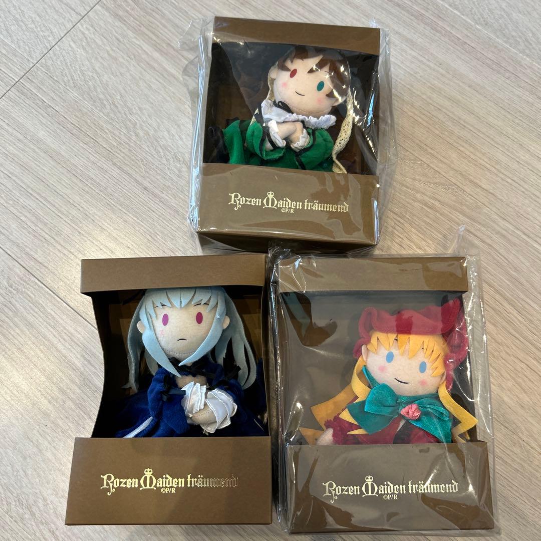 ローゼンメイデン 真紅 水銀燈 翠星石 ぬいぐるみ - メルカリ
