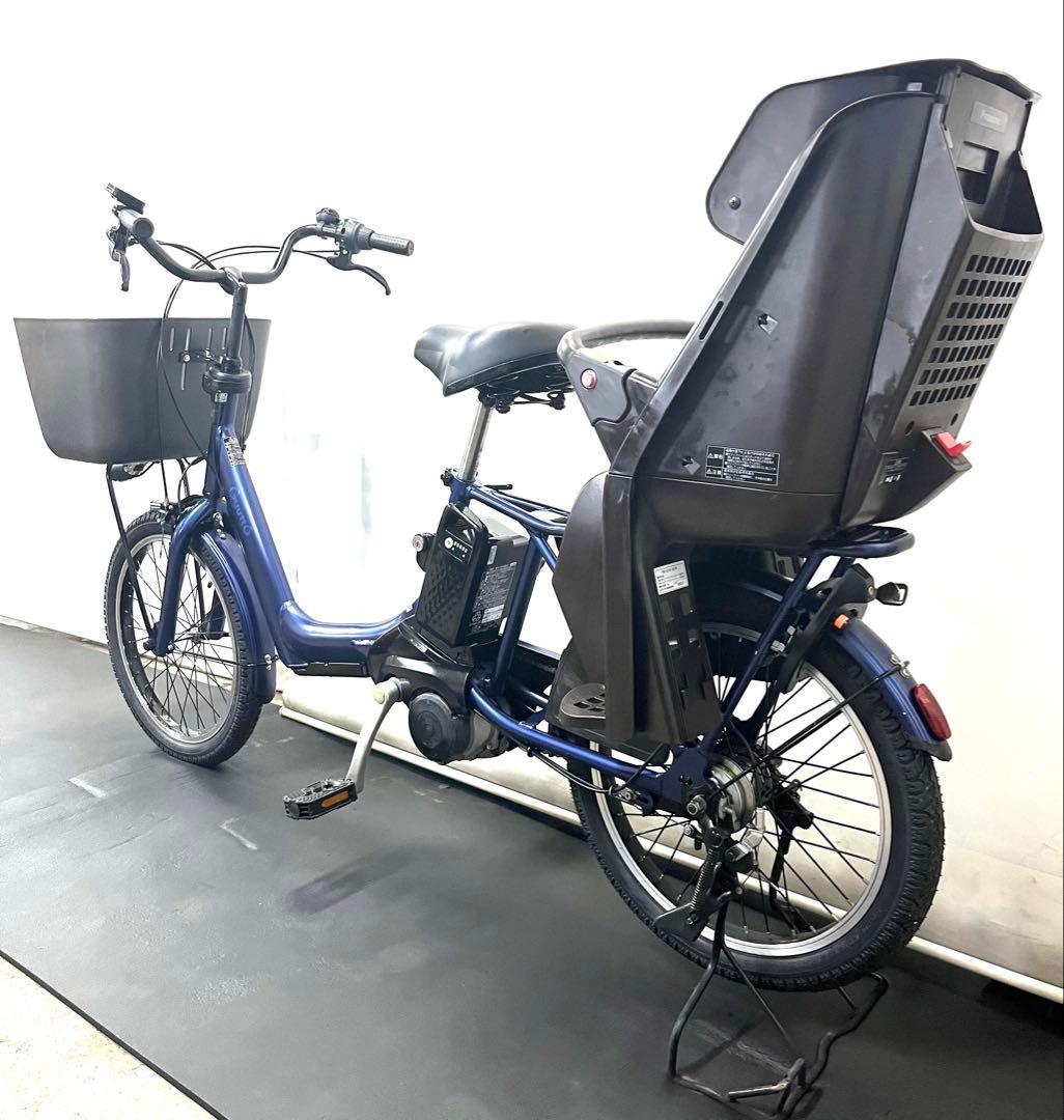 1年保証 新型 パナソニック ギュット 20インチ 紺色 電動アシスト自転車