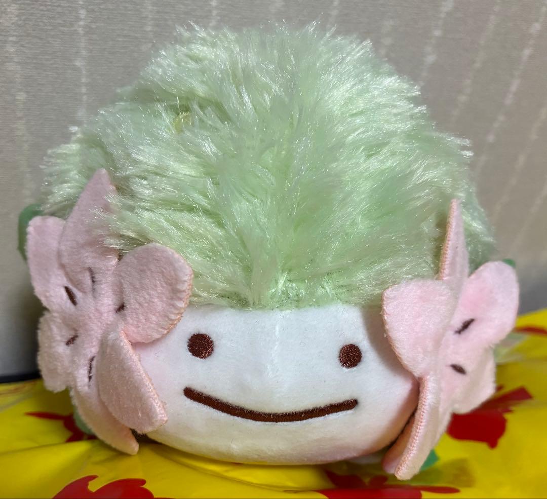 【タグ付】 ポケモンセンター へんしん！メタモン シェイミぬいぐるみ 2017