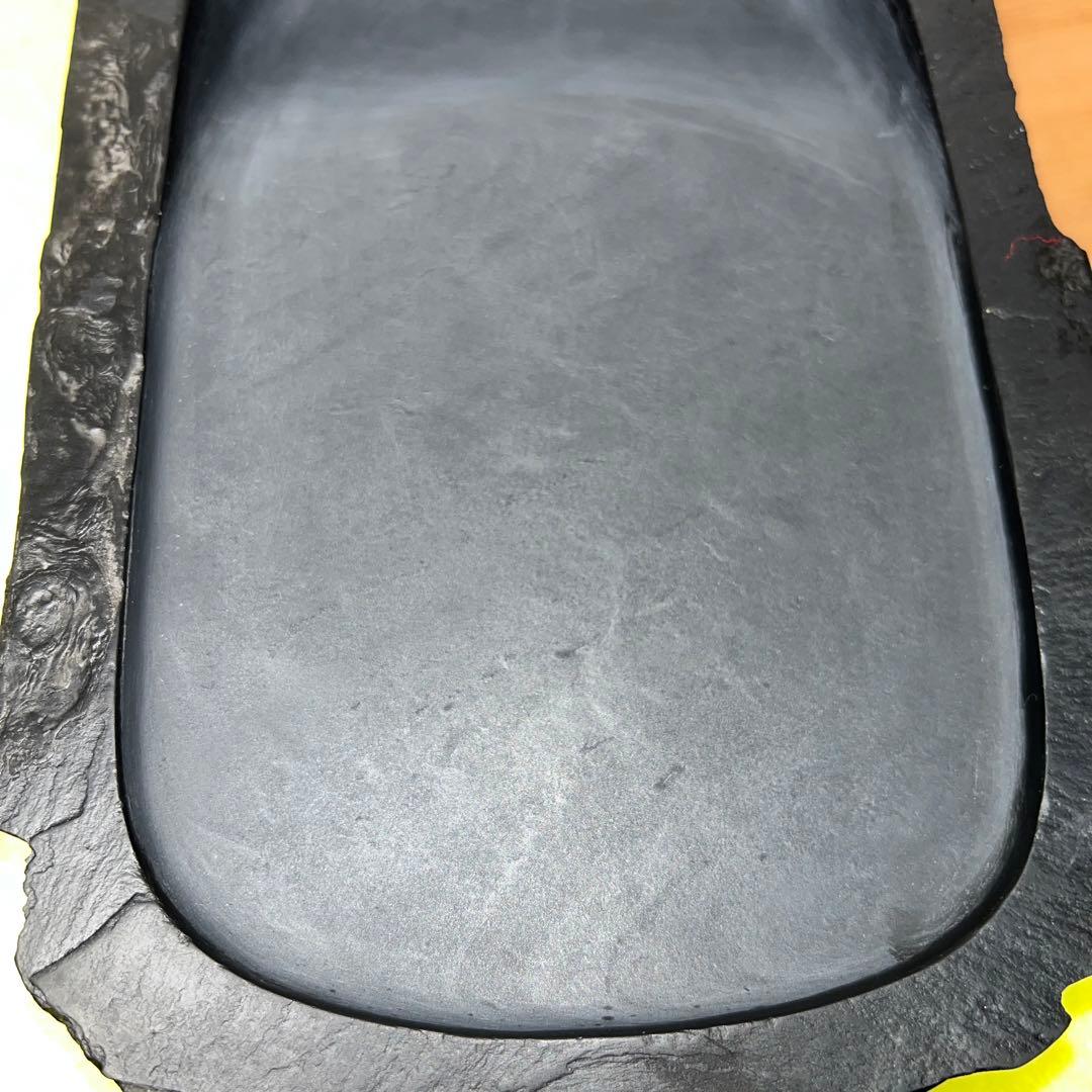 ⭕️雨畑硯 山下硯 芳石 山下三喜夫 栄寿堂製 甲州銘石 四