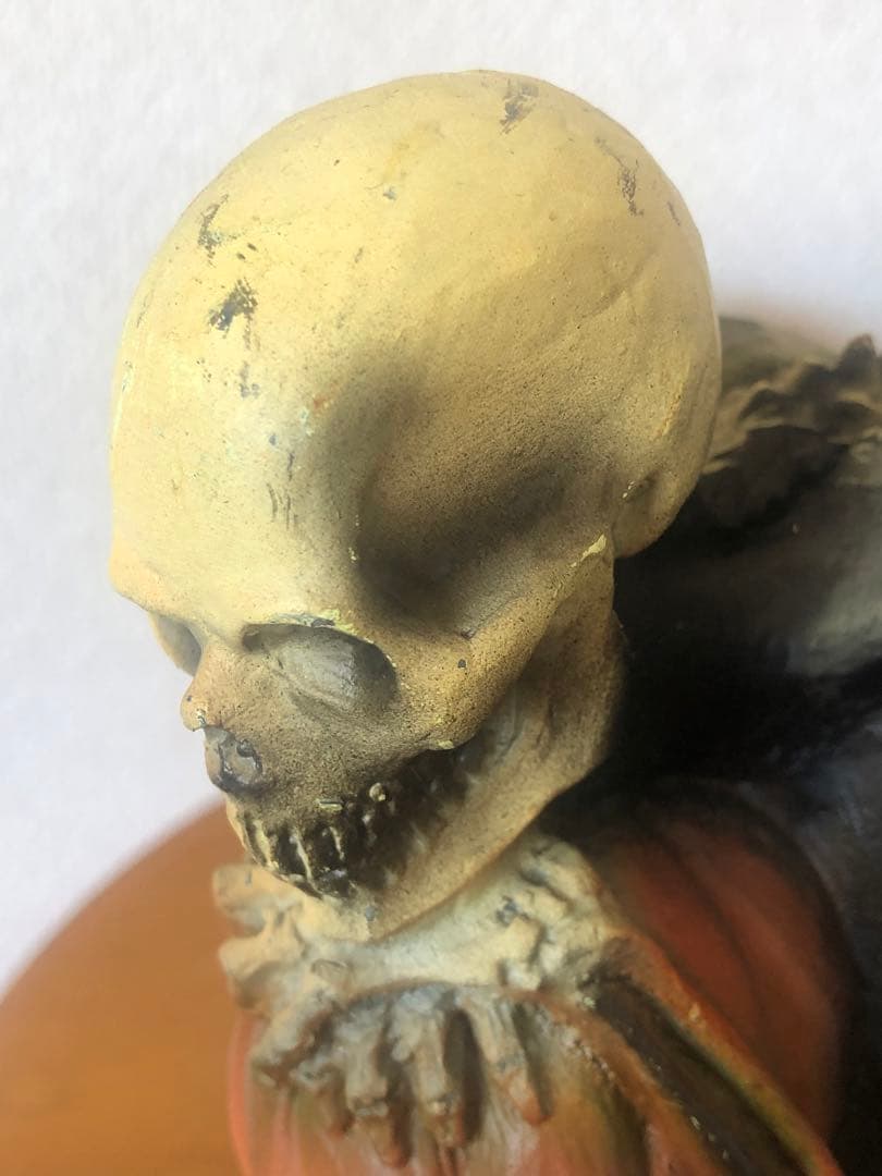 ビンテージ　スカル　髑髏　骸骨　ハロウィン　死神　50s モンスター　レトロ ビンテージ スカル 髑髏 骸骨 モンスター ハロウィン ミッド