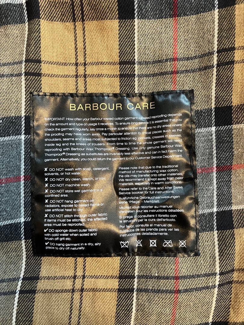 【専用】バブアー　Barbour BI LONG COAT 36 黒