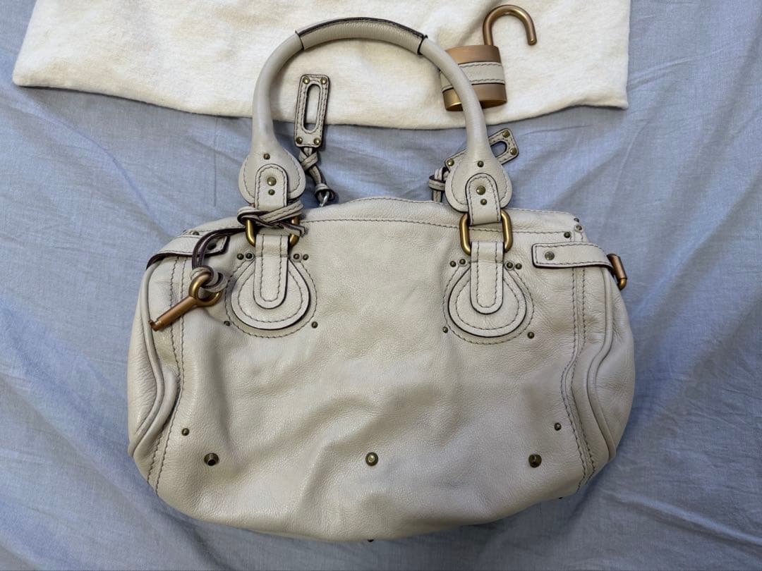 Chloé ライトベージュ ハンドバッグ 保存袋付き