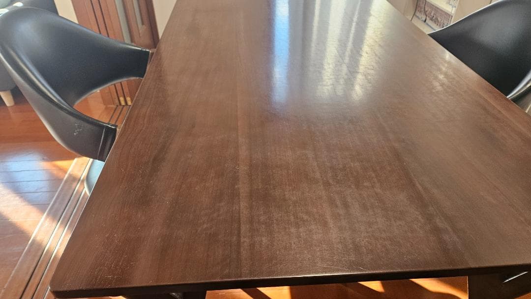 【関家具製】【岐阜引取】ダイニング5点セット4人掛けテーブルアームチェア