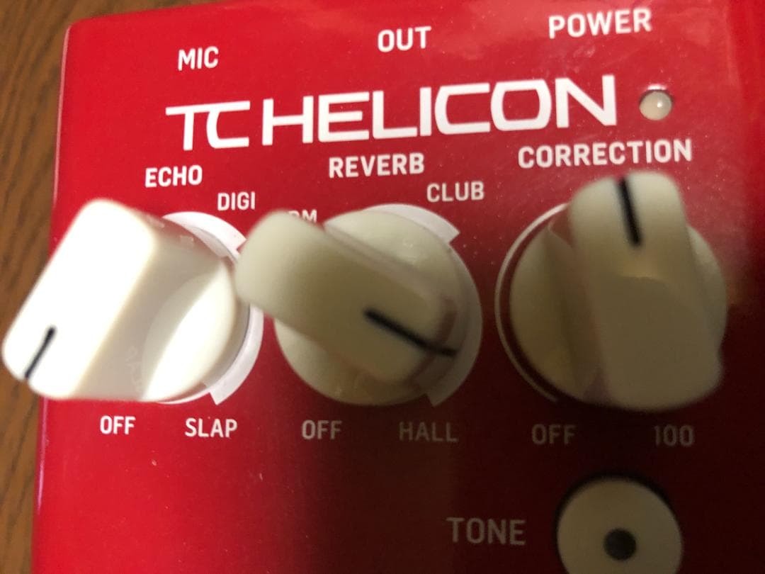 TC-Helicon Mic Mechanic2 ボーカルエフェクター