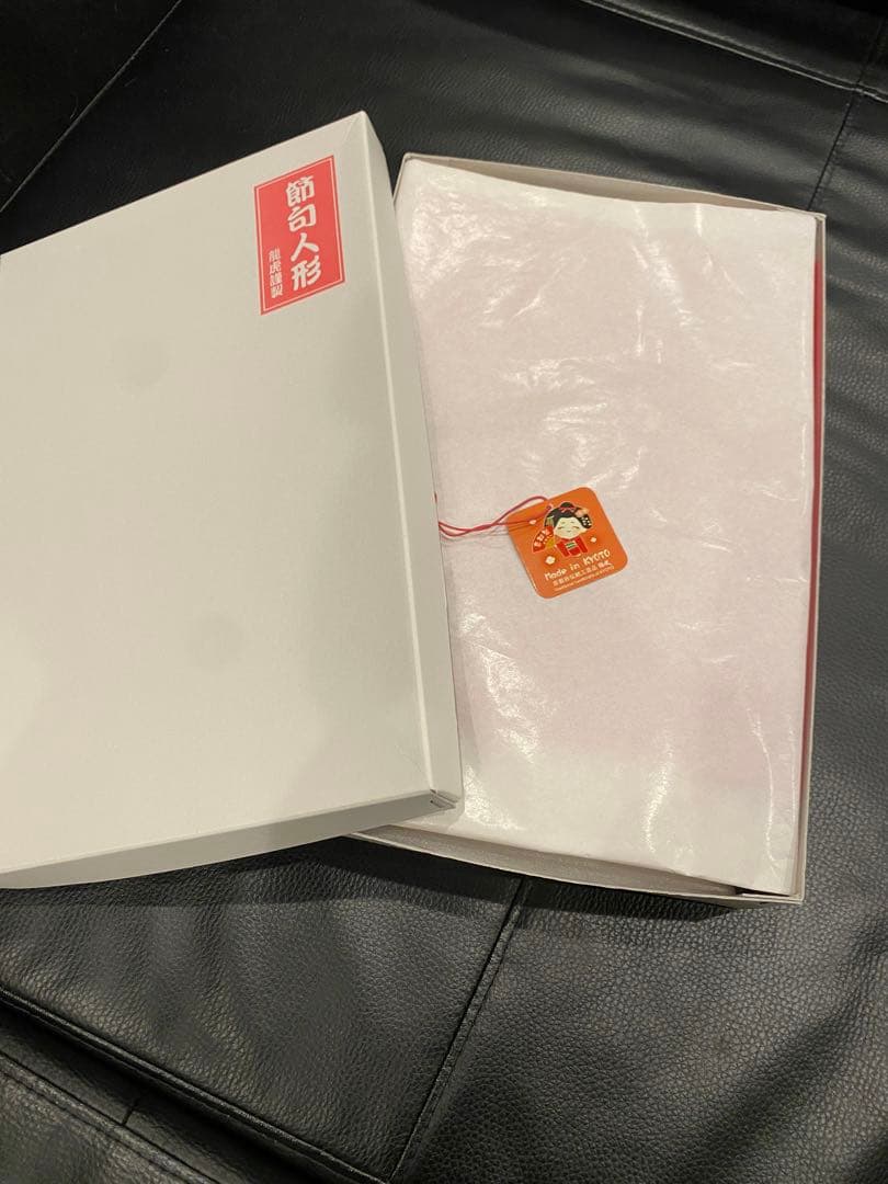 雛人形 コンパクト ちりめん ひな人形 桃花台飾り5人揃い