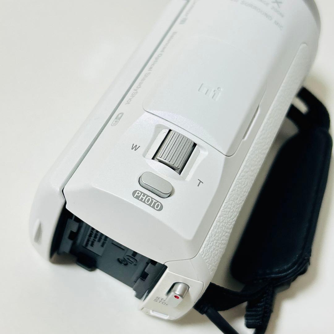 【未使用級】SONY HDR-CX680 ビデオカメラ ホワイト 別途購入品あり