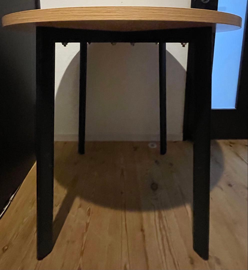 送料込み‼️要簡易組立‼️丸テーブル　ダイニングテーブル　アイアン　2〜4人　食卓