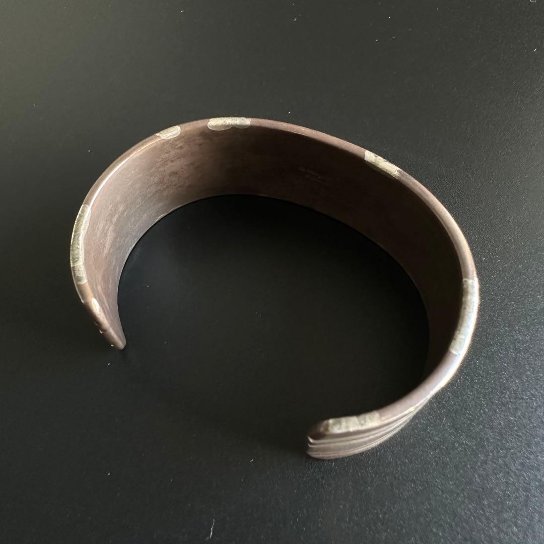 Navajo Bruce Morgan Sterling バングル　2.1cm幅