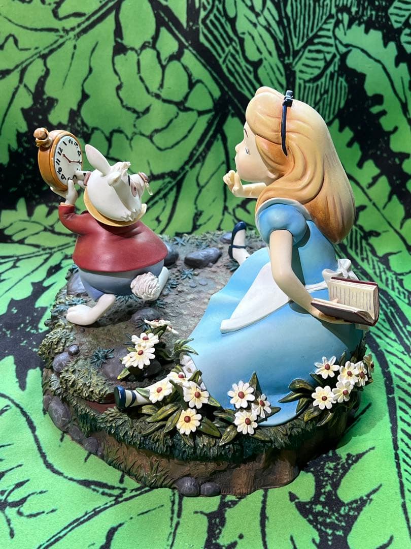 ディズニー アリス＆白うさぎ レア 希少 Markrita 不思議の国のアリス