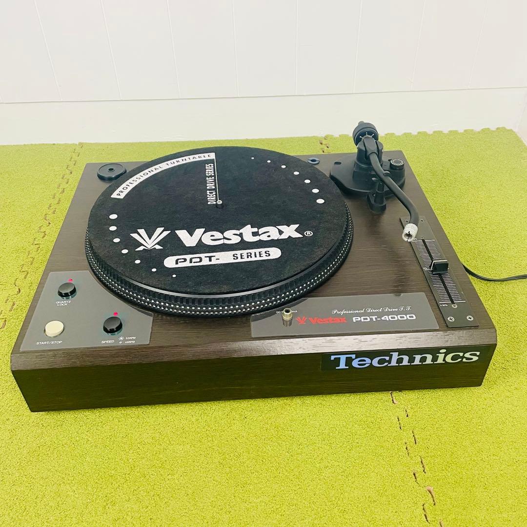 Vestax PDT-4000 ターンテーブル　レコードプレーヤー レコードプレーヤー】ベスタクス Vestax PDT-4000 ターンテーブル