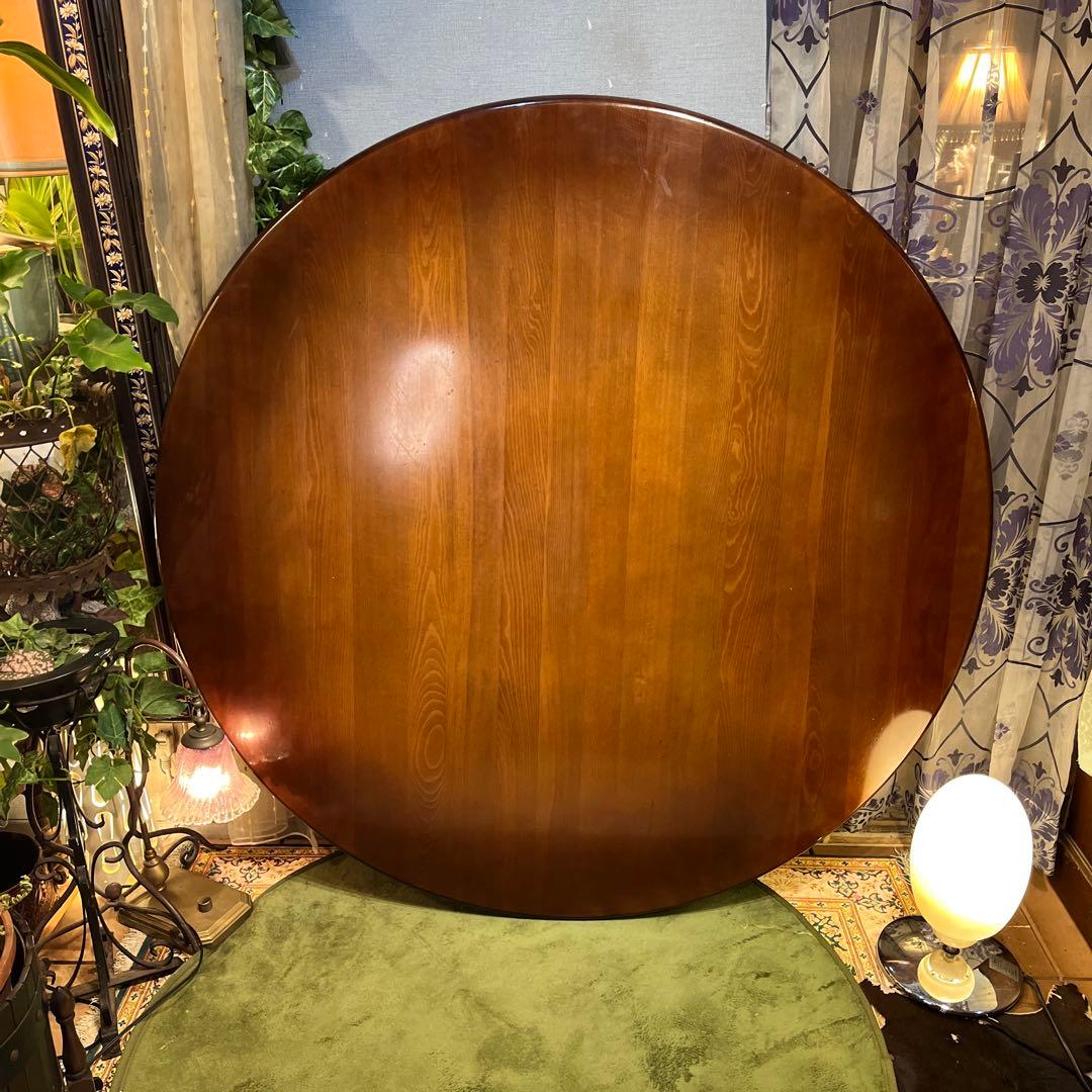 オールドヴィンテージ　柏木工 ブナ材　リビングダイニングテーブル