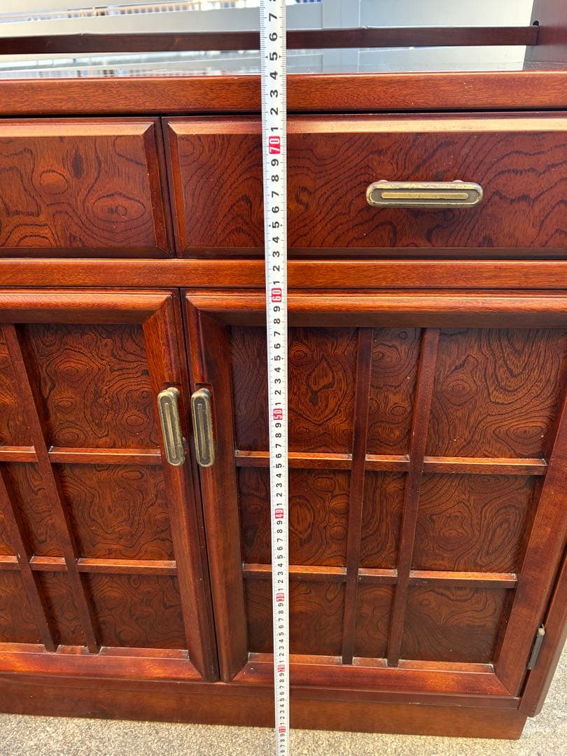 モリシゲ / MORISHIGE キャビネット リビングボード 収納棚 レトロ