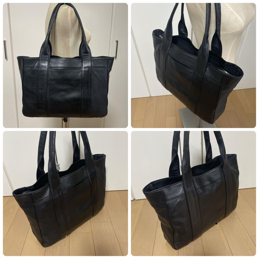 アニアリAniary レザートートバッグ01-02013中古　ブラック