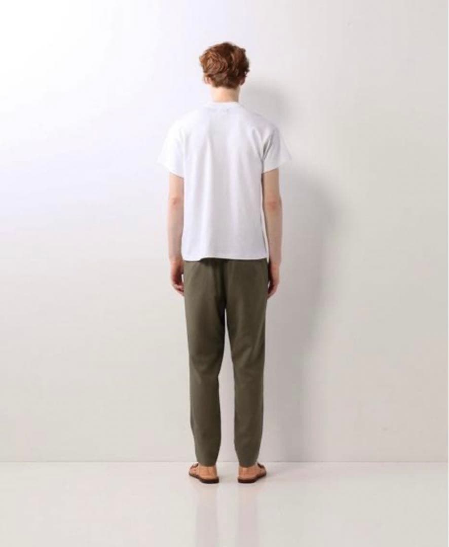 モード】7440 37 1 プリーツ9部丈カーブランタンパンツ 7440 37 1