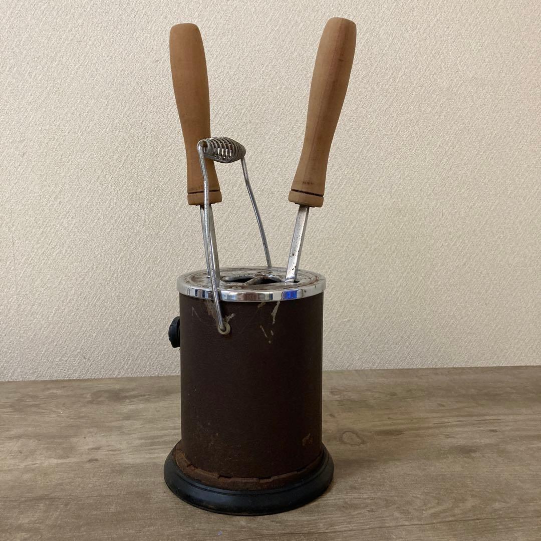 タキイ 和裁コテ 和裁こて 和裁電化鏝 2本セット 昭和レトロ 廃盤