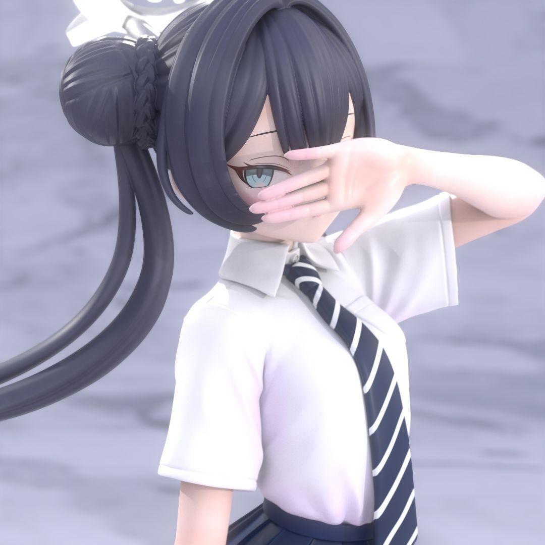 Blue Archive 竜華キサキ 制服ver. ガレージキット フィギュア