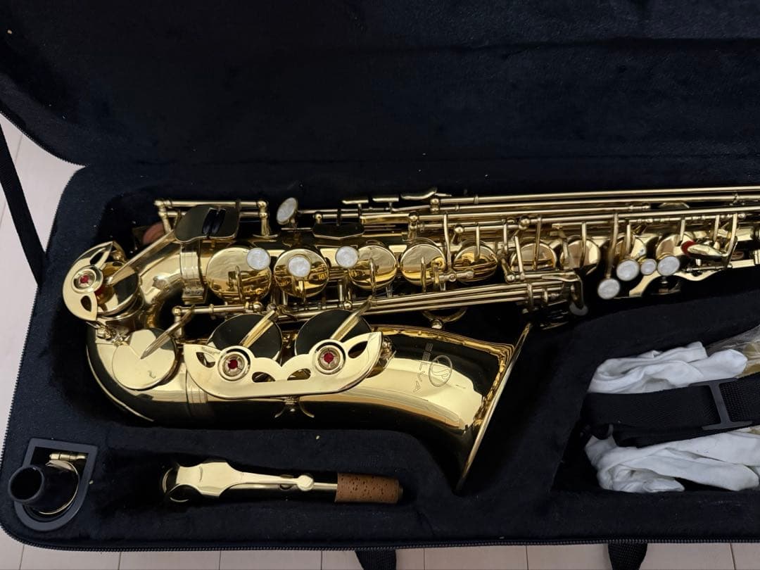 ゴールド サックス本体 ケース付きの通販はau PAY マーケット - 輸入