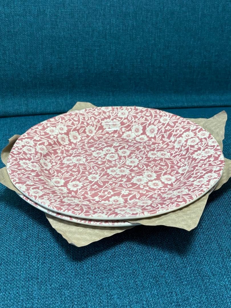 Burleigh バーレイ キャリコCalico 21.5cm 3枚セット