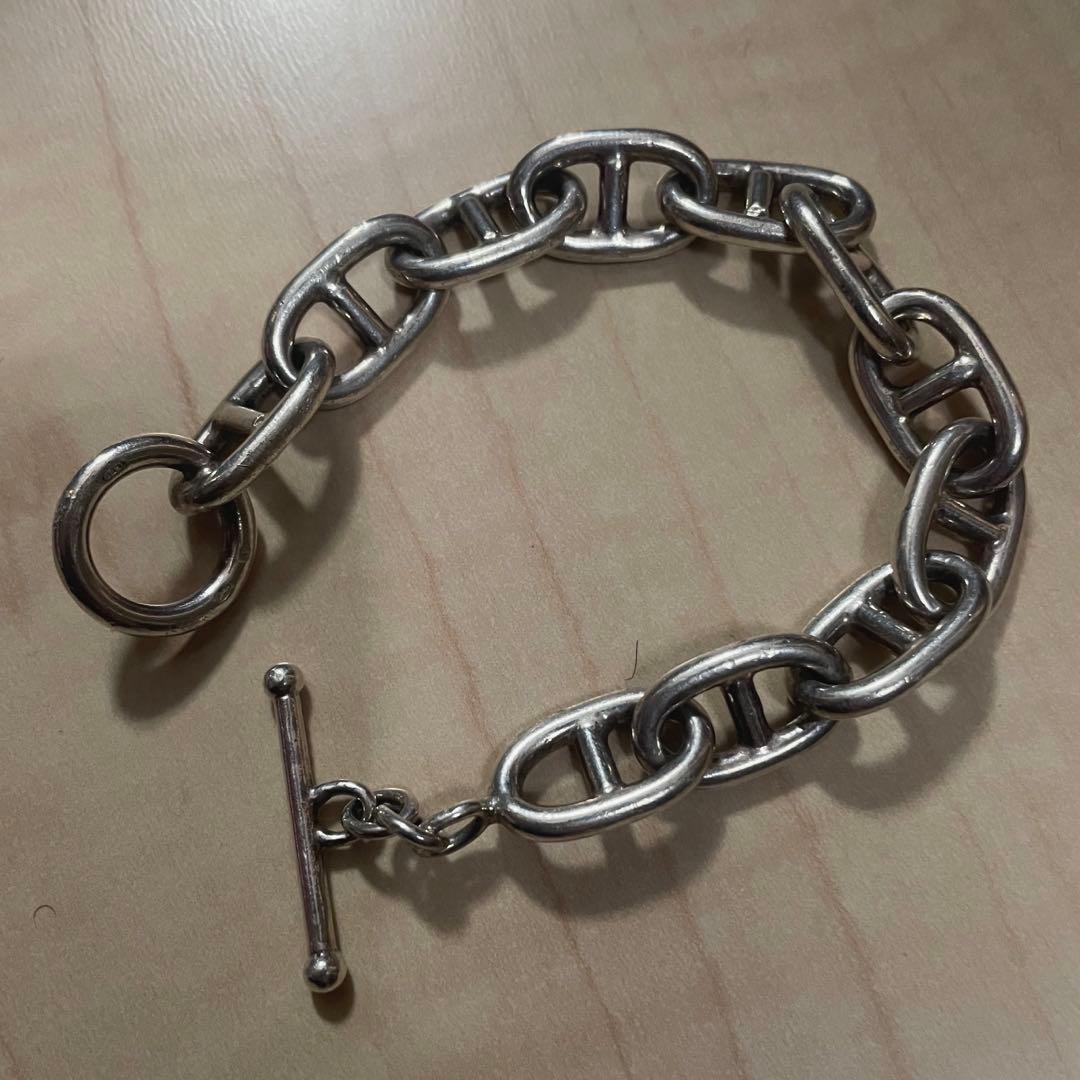 vintage silver 925 ブレスレット　フランス製