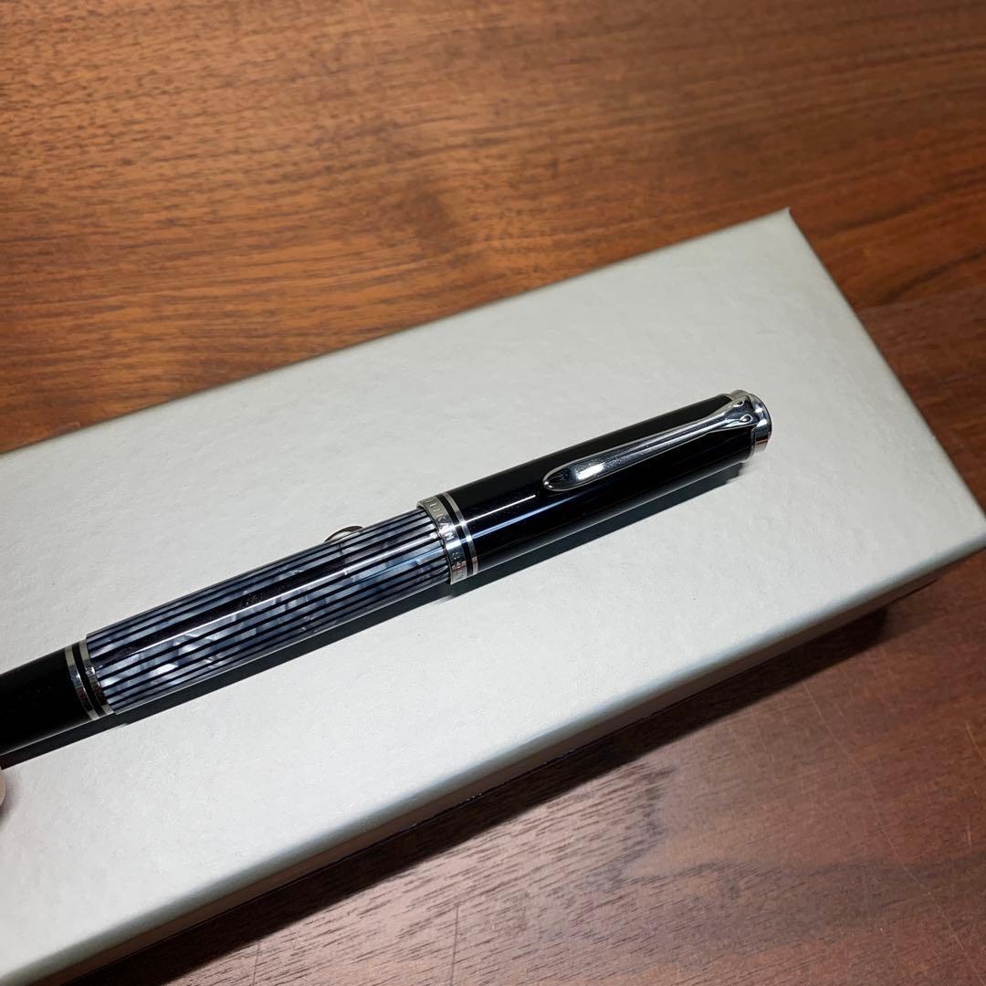 スーベレーンm400 EF 極細字 青縞 旧型 エーデルシュタイン