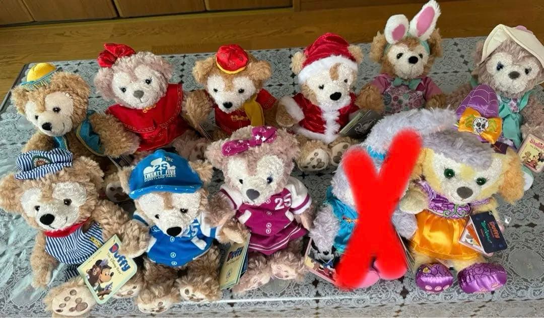 海外ディズニー ダッフィーフレンズまとめ売り