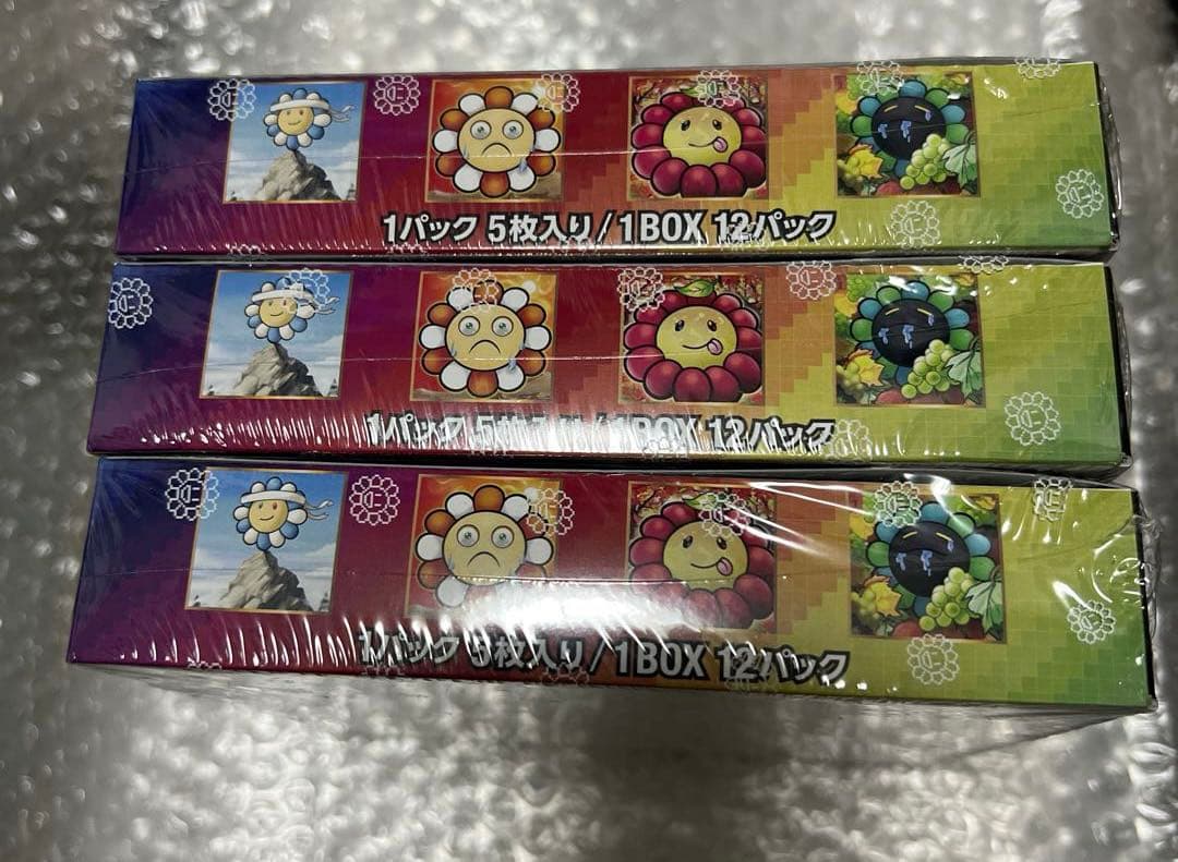 村上隆 108フラワーズ 108 Revised 3box 新品未開封 日本語版