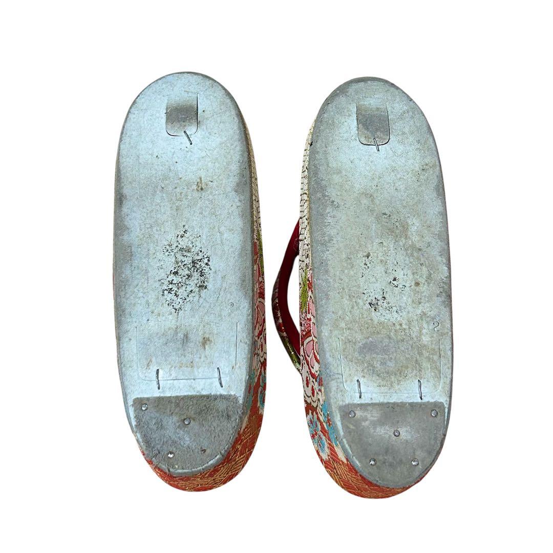 着物　七五三　7歳　女の子　13点　フルセット　ピンク　蝶　花　絞り風柄　刺繍